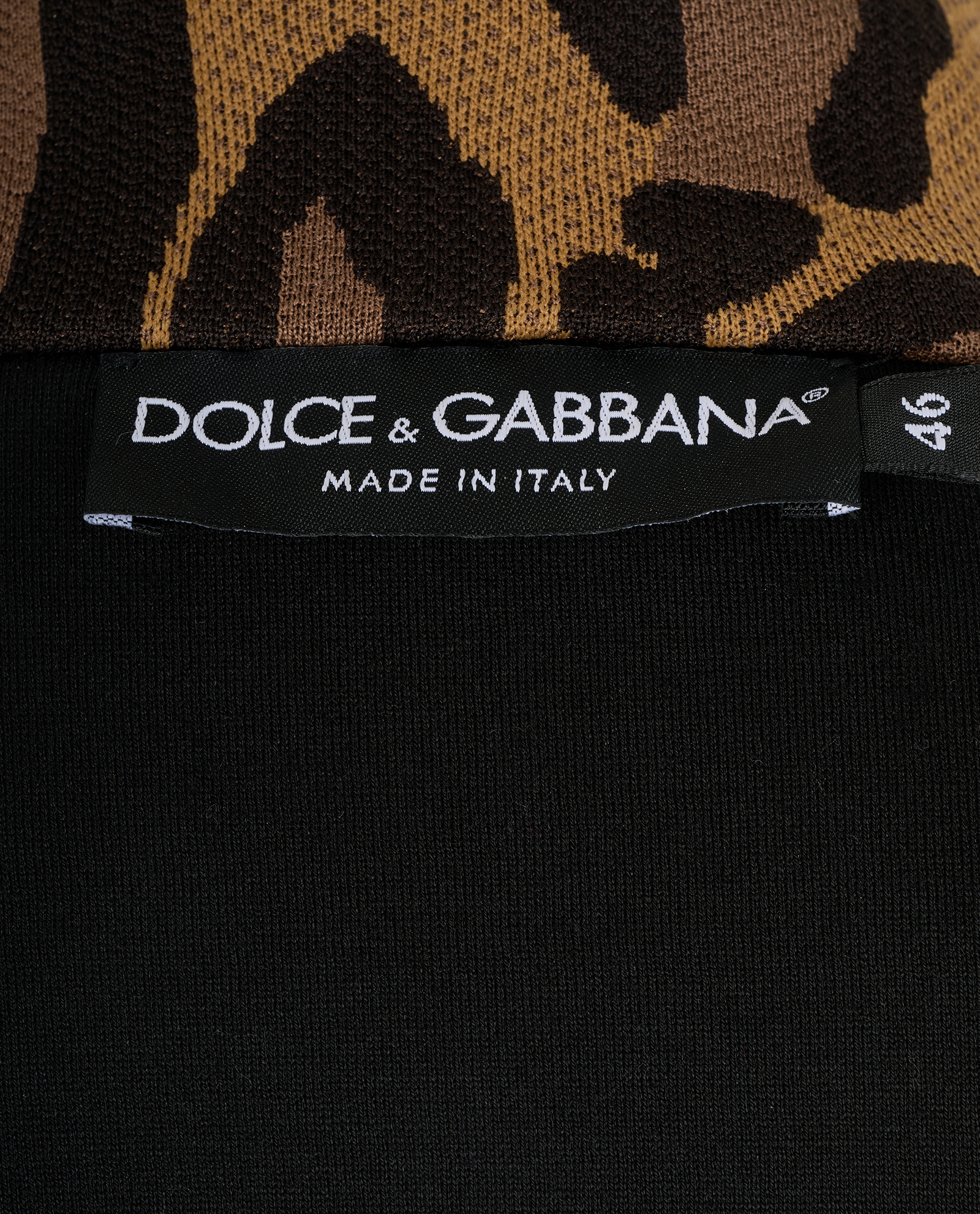 Dolce & Gabbana Leopard Track Jacket, &pound;195, Clothing, Brown, Polyester (Polymer), Other view