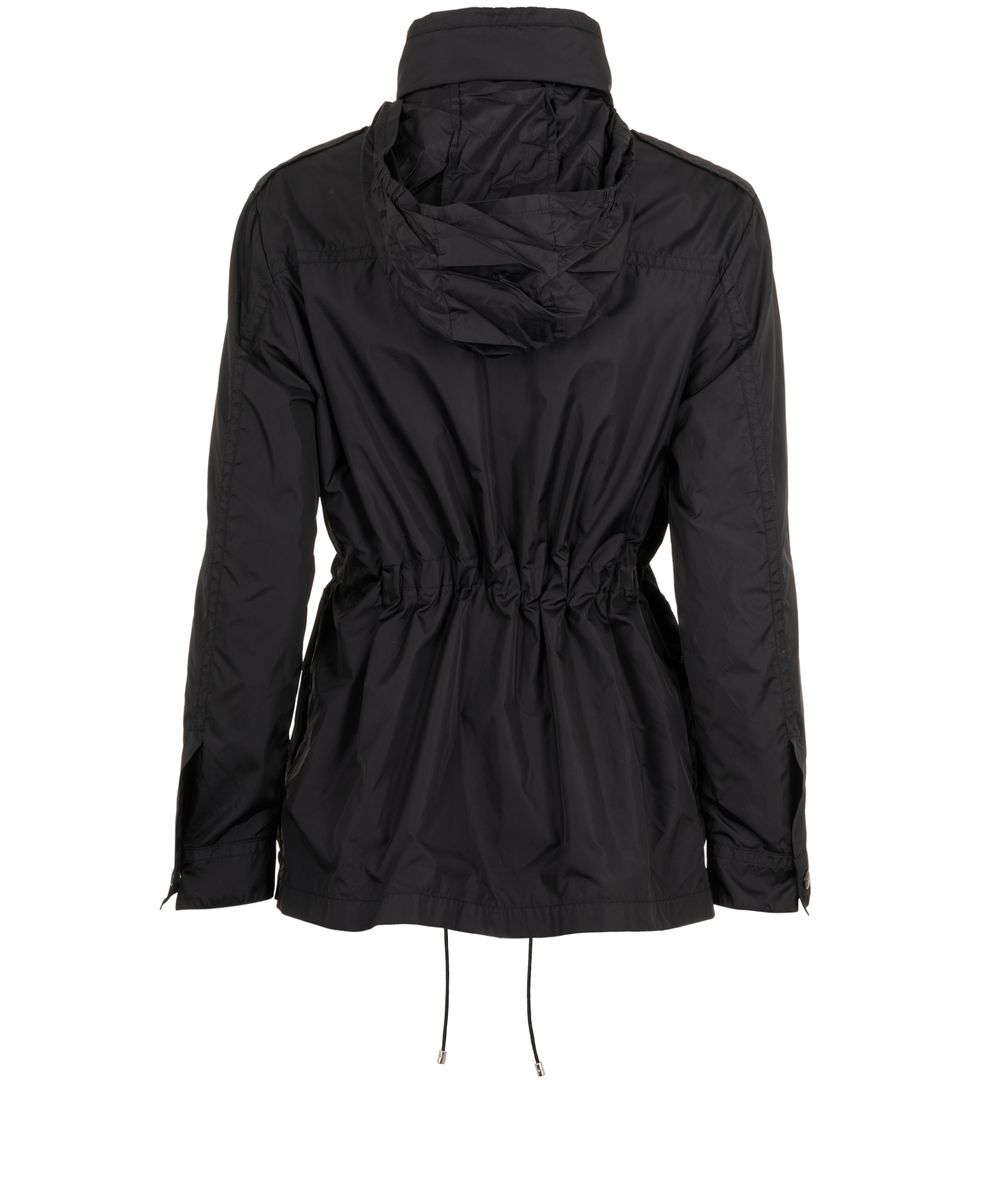 Moncler Agde Windbreaker, &pound;350, Clothing, Black, Nylon, Back view