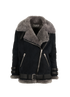 Acne Studios Velocite Biker Jacket, &pound;450, Clothing, Black, Lambskin Leather, Front view