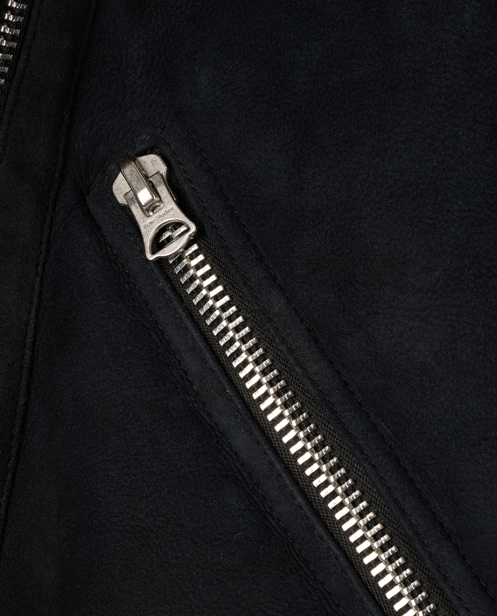 Acne Studios Velocite Biker Jacket, &pound;450, Clothing, Black, Lambskin Leather, Other view