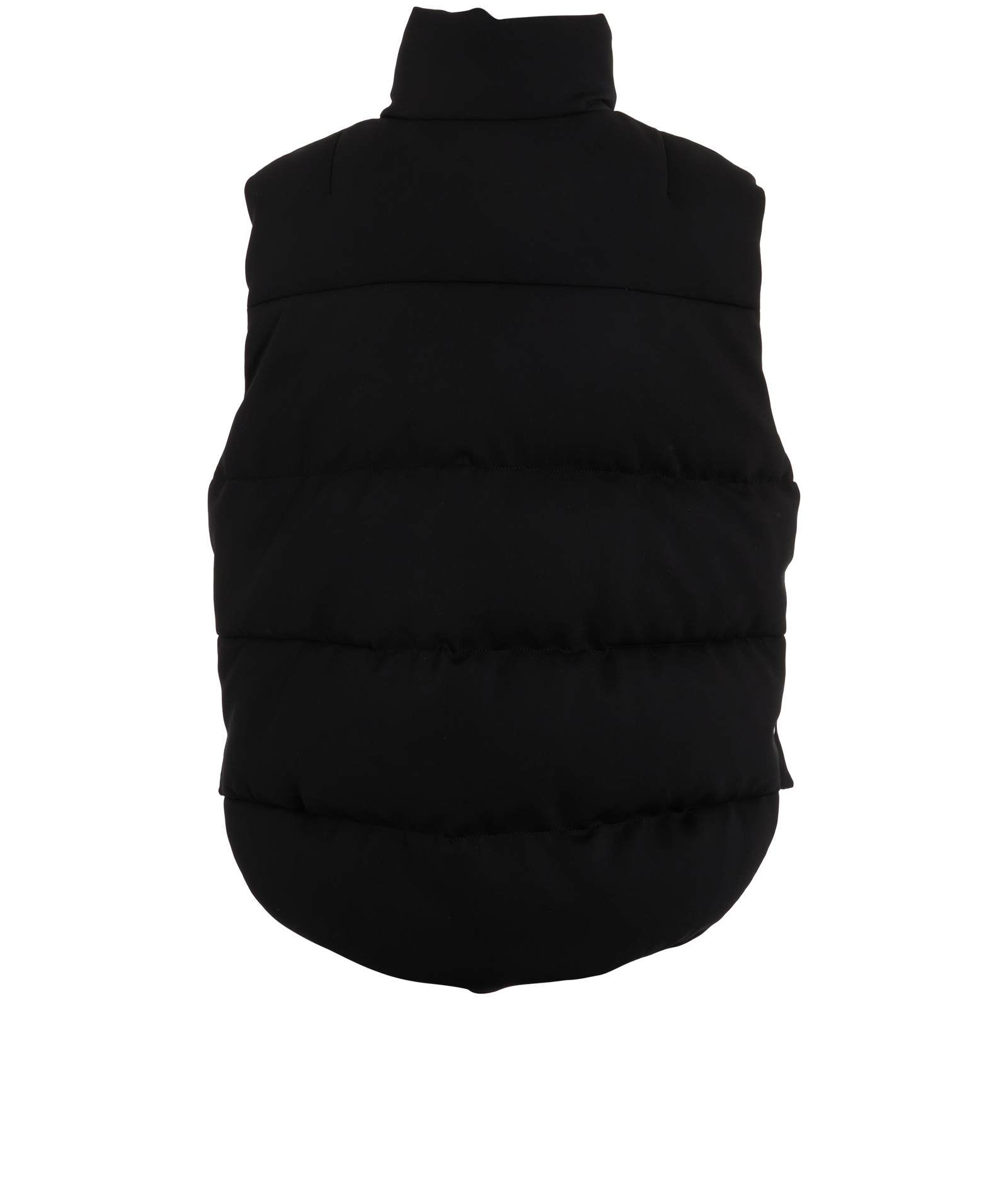 Moncler x EE72 Otis Gilet, &pound;550, Clothing, Black, Cotton/Polyester, Back view