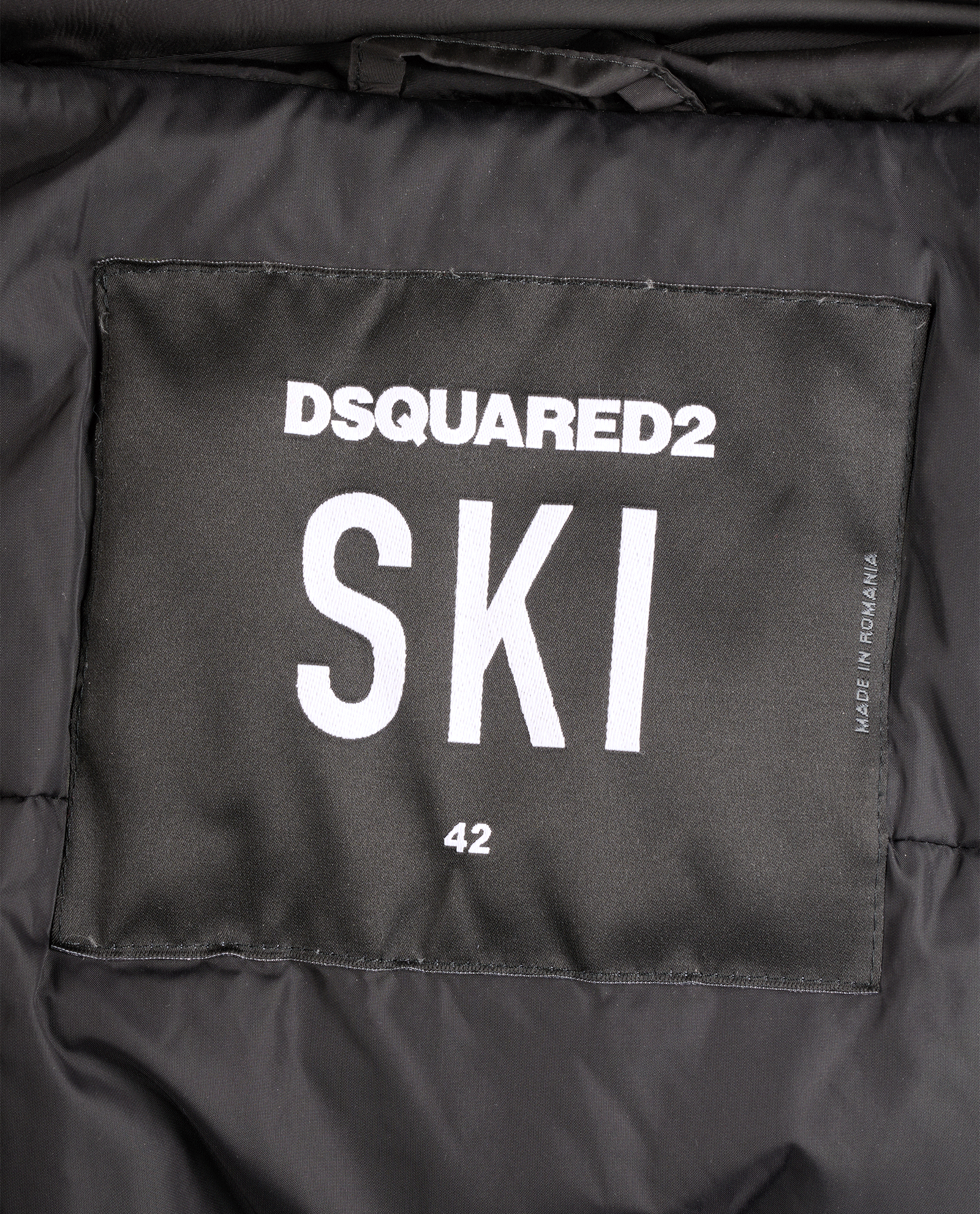DSquared2 Ski Puffer Jacket, &pound;350, Clothing, Black, Down Feathers, Other view