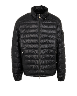 Moncler Lauros Puffer Jacket, Down, Black, Sz 6, 1*