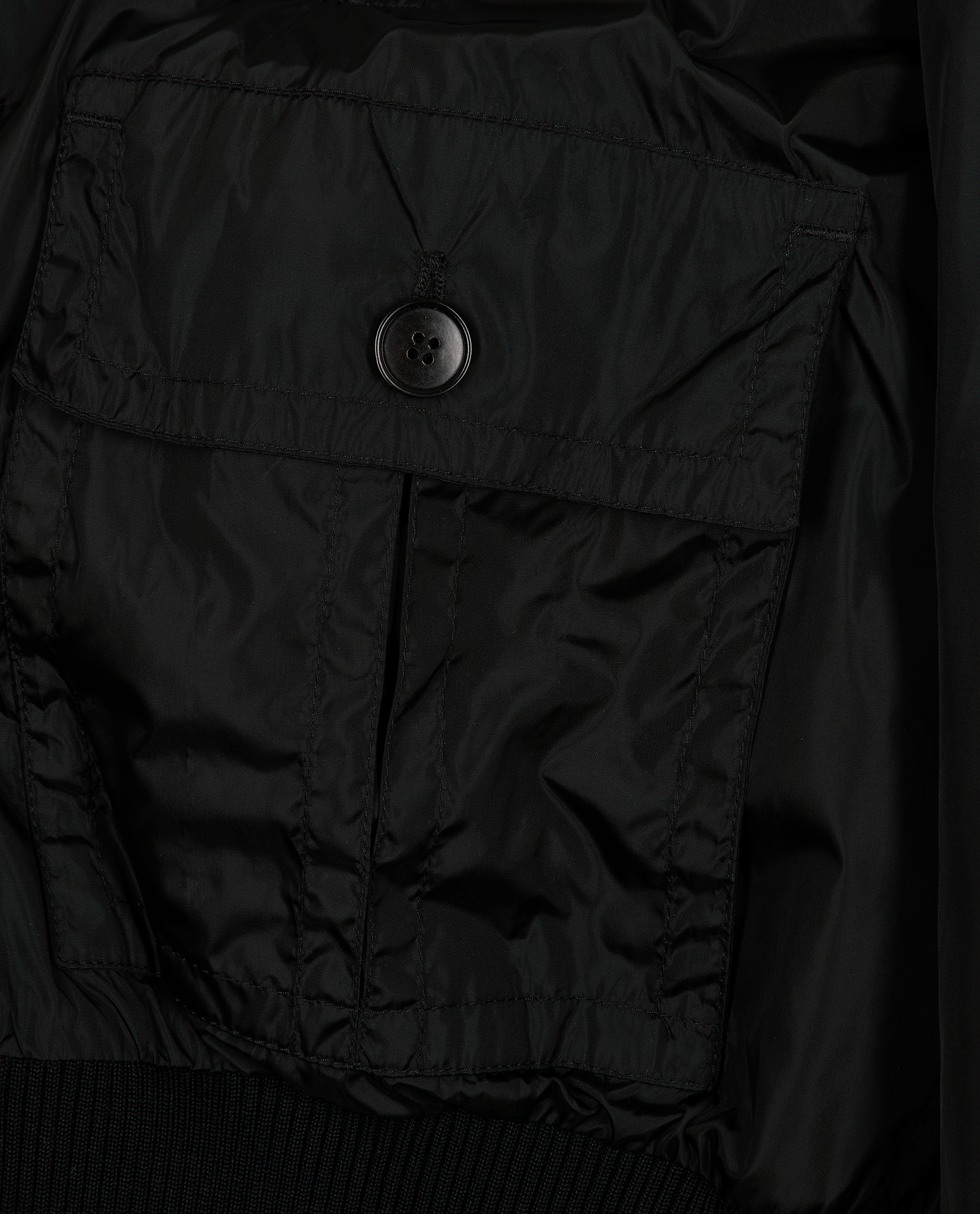 Gucci Bomber Jacket, &pound;450, Clothing, Black, Polyester (Polymer), Other view