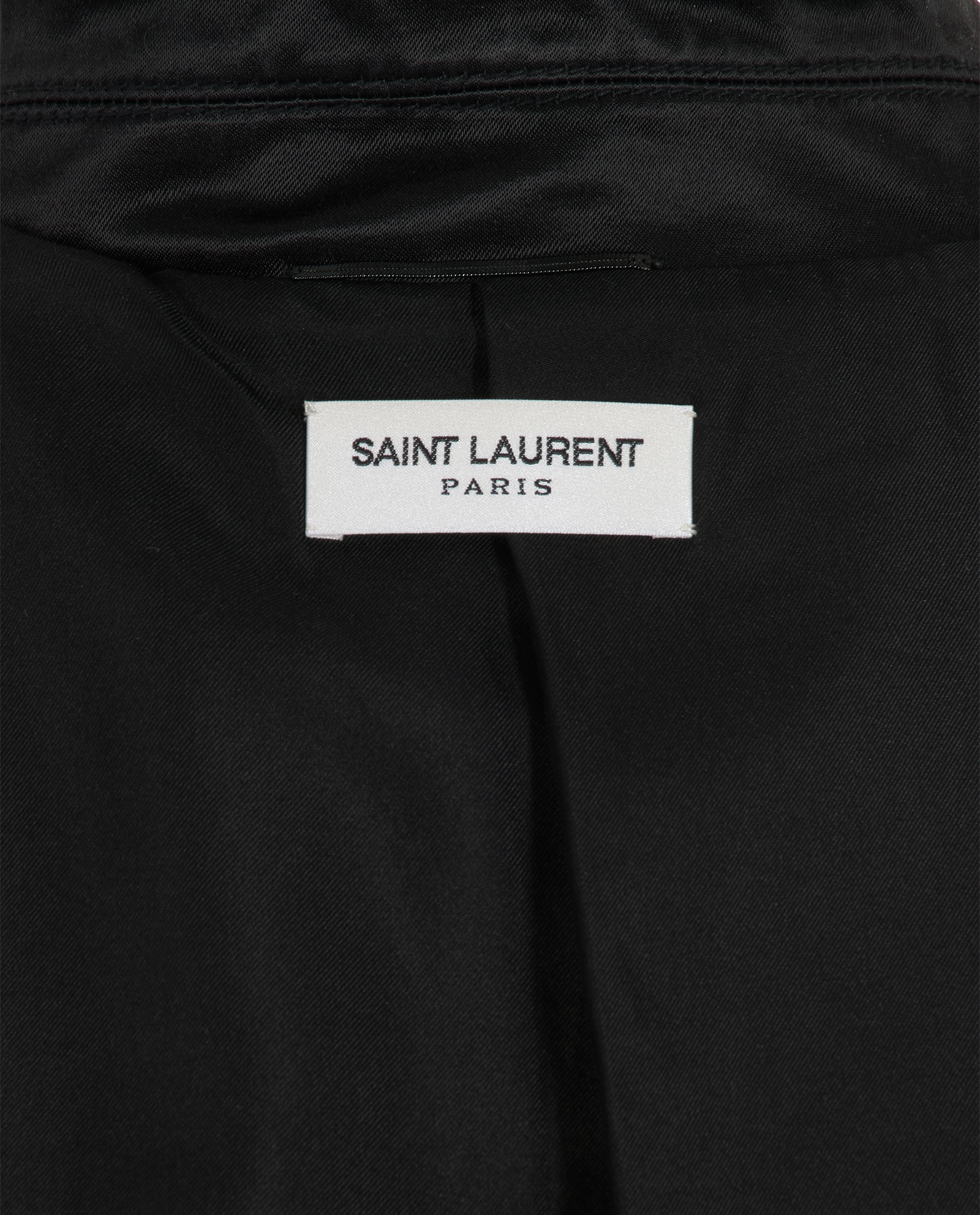 Saint Laurent Roses Jacket, &pound;320, Clothing, Black, Cotton, Other view