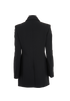 Gucci Single-Vent Long Blazer, &pound;350, Clothing, Black, Nylon/Rayon (Polymer), Back view