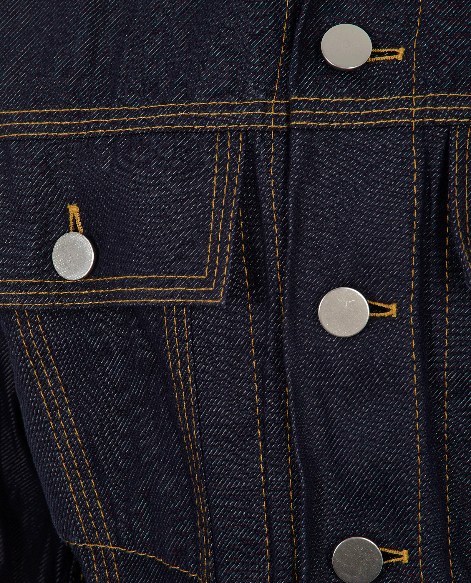 Bottega Veneta Crinkled Denim Jacket, &pound;350, Clothing, Blue, Cotton, Other view