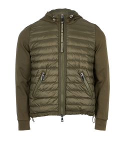 Moncler Padded Zip-Up Jacket, Mens, Cotton/Down/Feather, Sz M, 2*