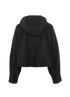 Fendi Cropped Jacket, &pound;595, Clothing, Black, Nylon, Back view