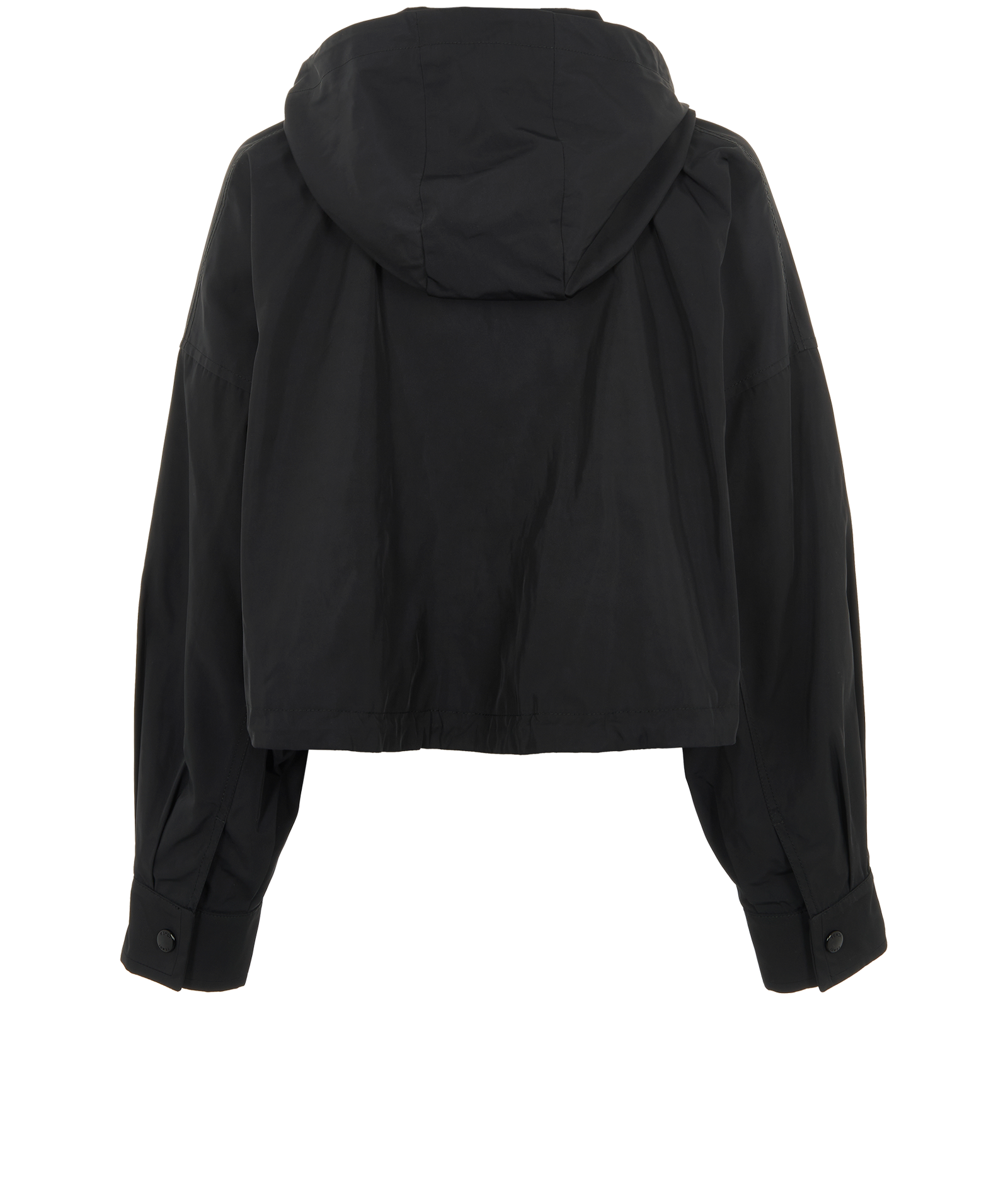 Fendi Cropped Jacket, &pound;595, Clothing, Black, Nylon, Back view