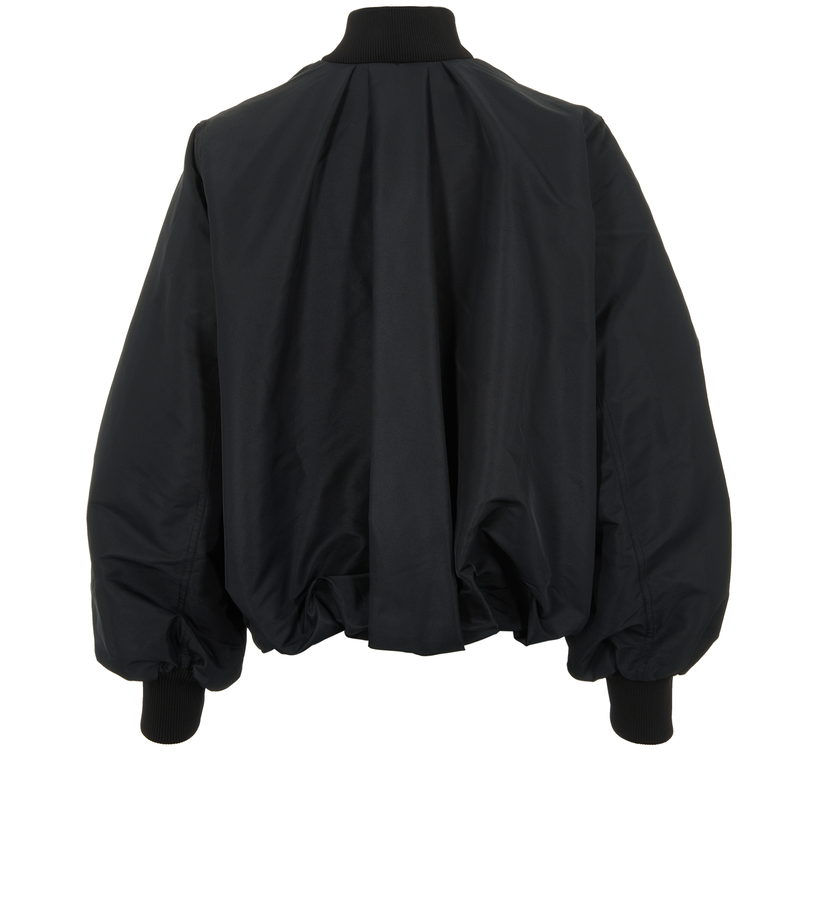 Valentino VLTN Bomber Jacket, &pound;420, Clothing, Black, Polyester (Polymer), Back view