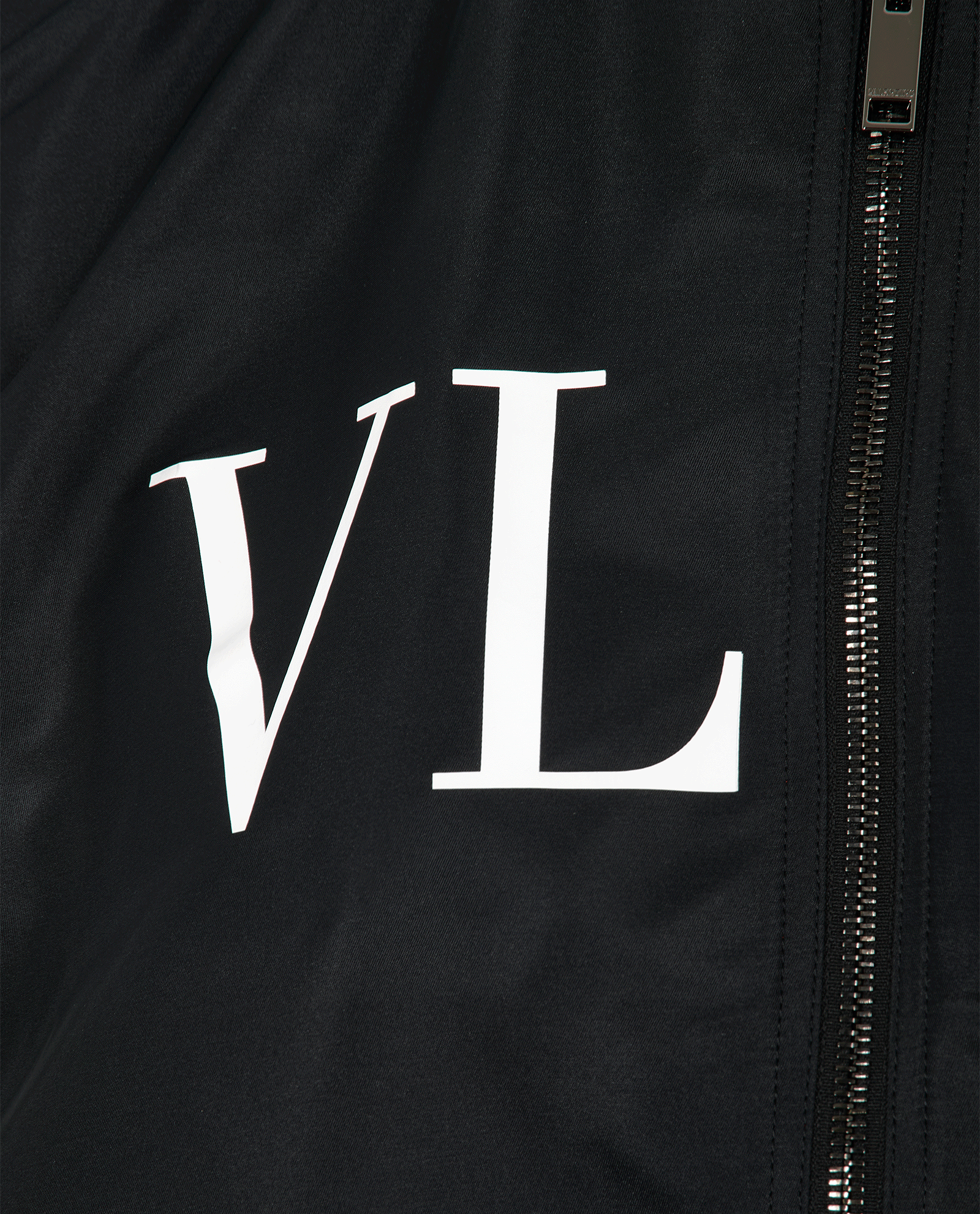 Valentino VLTN Bomber Jacket, &pound;420, Clothing, Black, Polyester (Polymer), Other view