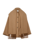 Toteme Embroidered Scarf Jacket, &pound;420, Clothing, Tan, Wool, Front view