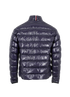 Moncler Agar Jacket, &pound;350, Clothing, Navy, Down Feathers, Back view