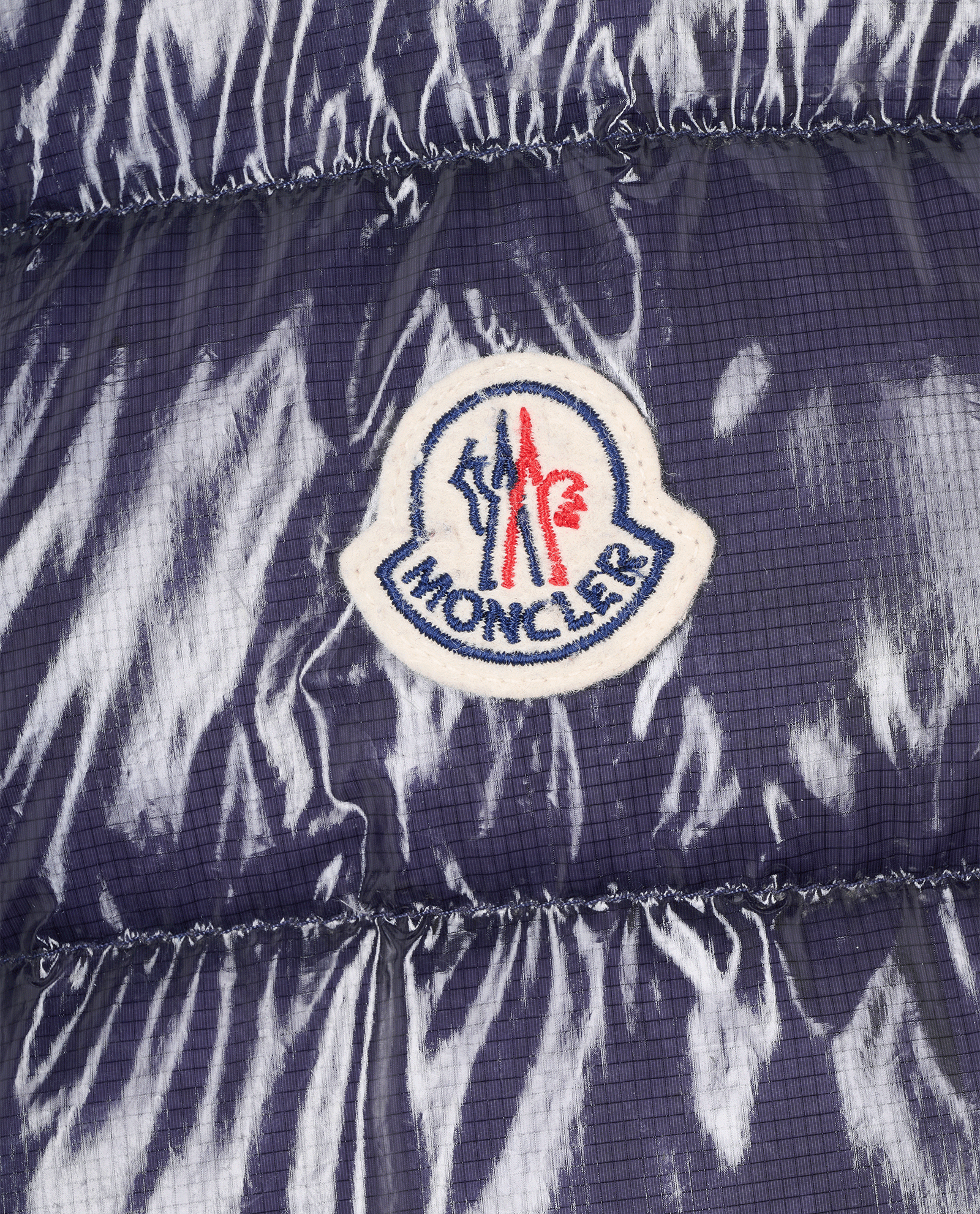 Moncler Agar Jacket, &pound;350, Clothing, Navy, Down Feathers, Other view