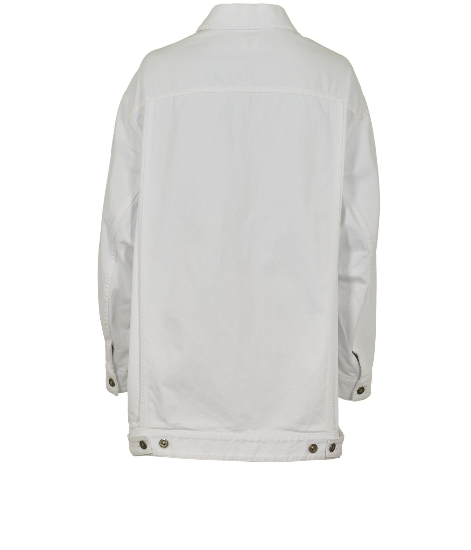 Christian Dior CD Bee Embroidered Jacket, &pound;350, Clothing, White, Cotton, Back view