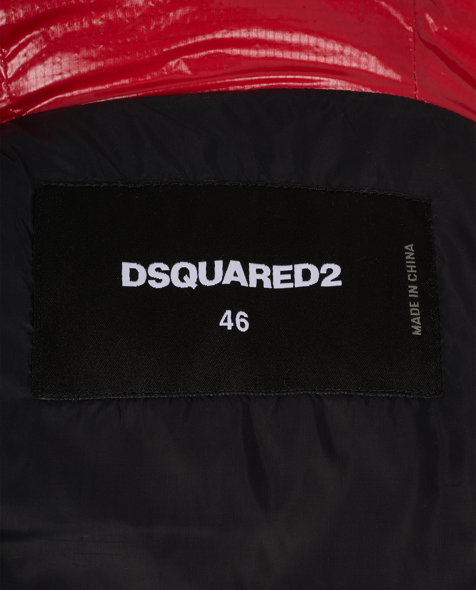 D Squared Puffer Bomber Jacket, &pound;250, Clothing, Red, Down Feathers, Other view