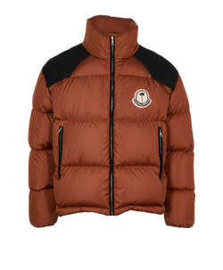 Moncler X Palm Angels Nevin Puffer, Down, Brown, SZ L, 3*