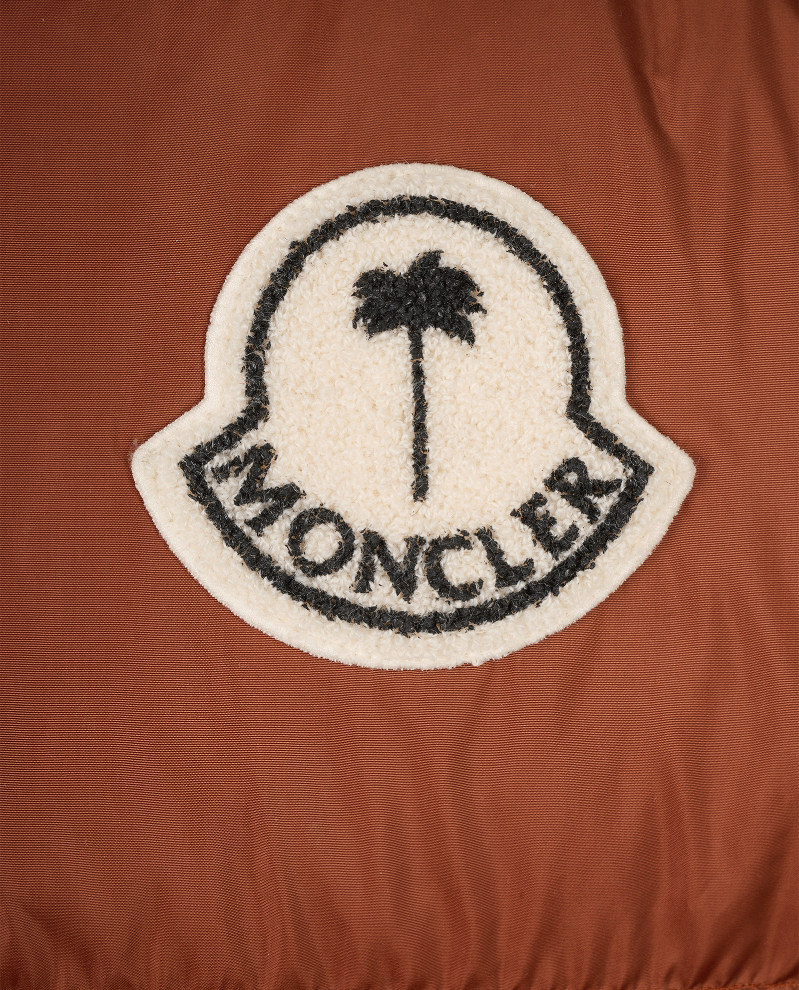 Moncler X Palm Angels Nevin Puffer, &pound;850, Clothing, Brown, Down Feathers, Other view