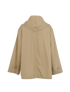 Toteme Technical Scarf Jacket, &pound;295, Clothing, Beige, Cotton, Back view