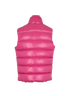 Moncler Tibb Gilet, &pound;310, Clothing, Pink, Down Feathers, Back view