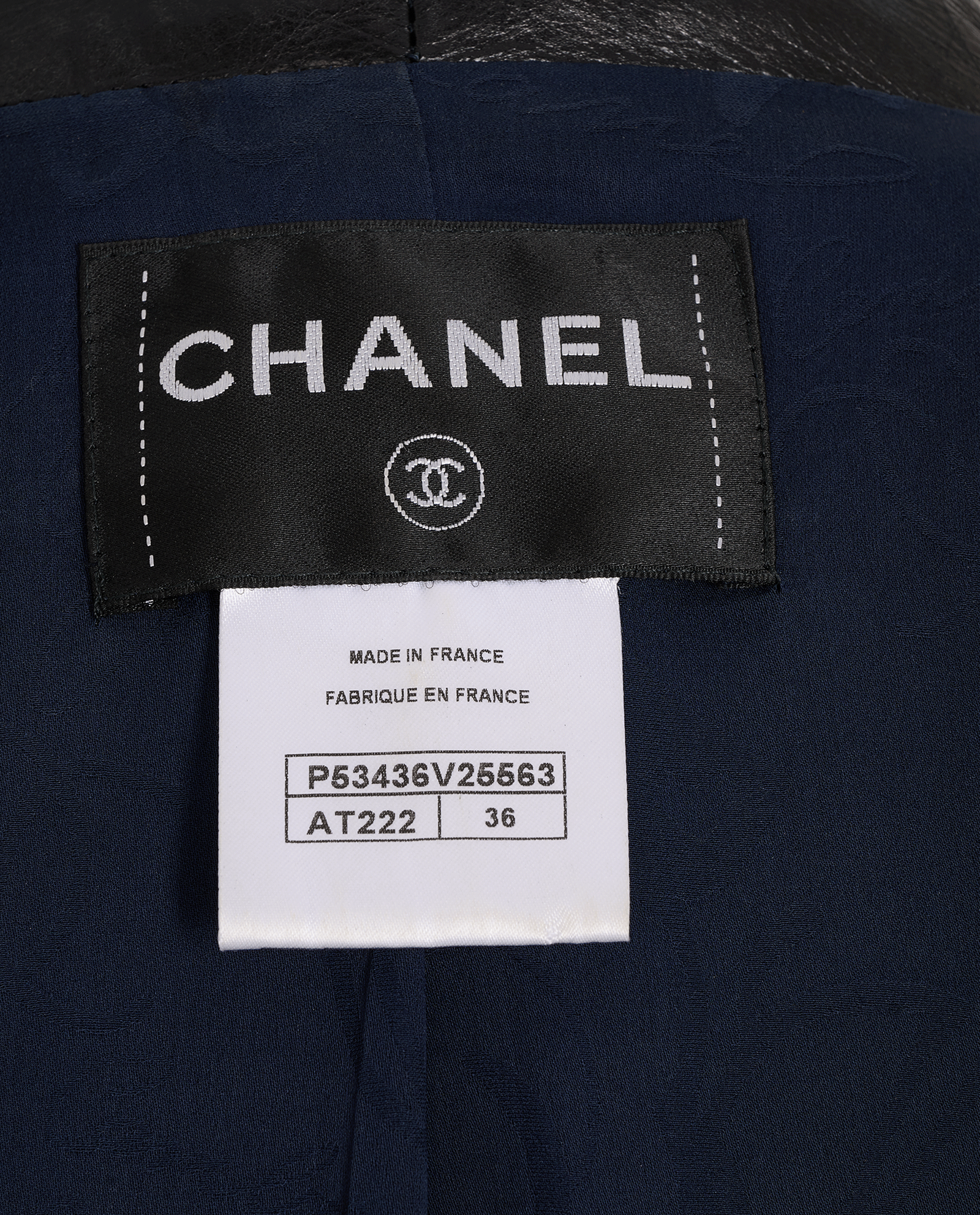 Chanel Boucle Long Jacket, &pound;750, Clothing, Blue, Cotton, Other view