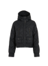 Burberry Quilted Hooded Puffer, &pound;350, Clothing, Black, Down Feathers, Front view