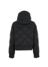 Burberry Quilted Hooded Puffer, &pound;350, Clothing, Black, Down Feathers, Back view
