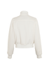 Valentino V Bomber Jacket, &pound;450, Clothing, Cream, Polyester (Polymer), Back view