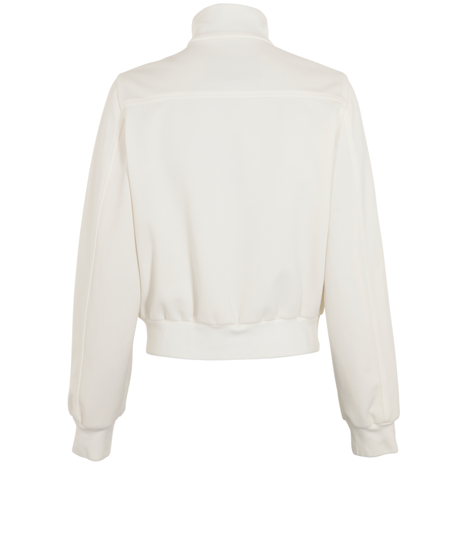 Valentino V Bomber Jacket, &pound;450, Clothing, Cream, Polyester (Polymer), Back view