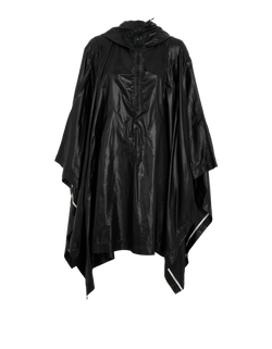 Givenchy Windbreaker Poncho, Polyamide, Black, UK6, 3*