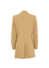 Loewe Single-Breasted Long Blazer, &pound;350, Clothing, Beige, Polyester (Polymer)/Wool, Back view