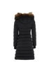 Burberry Hooded Puffer Jacket, &pound;590, Clothing, Black, Down Feathers/Faux Fur, Back view