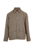Gucci Monogram Jacket, &pound;950, Clothing, Beige, Linen, Front view