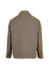 Gucci Monogram Jacket, &pound;950, Clothing, Beige, Linen, Back view
