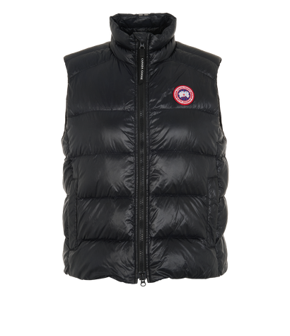 Canada Goose Cypress Vest, &pound;350, Clothing, Black, Down Feathers, Front view