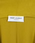 Saint Laurent 2023 Hooded Wrap Jacket, £750, Clothing, Yellow, Acetate/Viscose, Other view