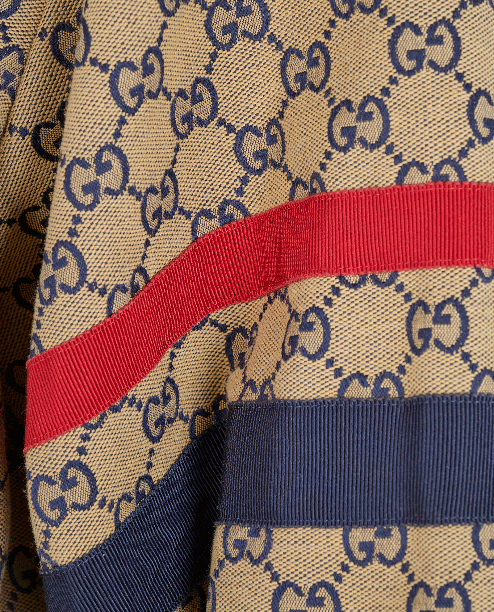 Gucci GG Zip Jacket, &pound;950, Clothing, Beige/Brown, Cotton, Other view