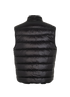 Moncler Gui Gilet, &pound;395, Clothing, Black, Down Feathers, Back view