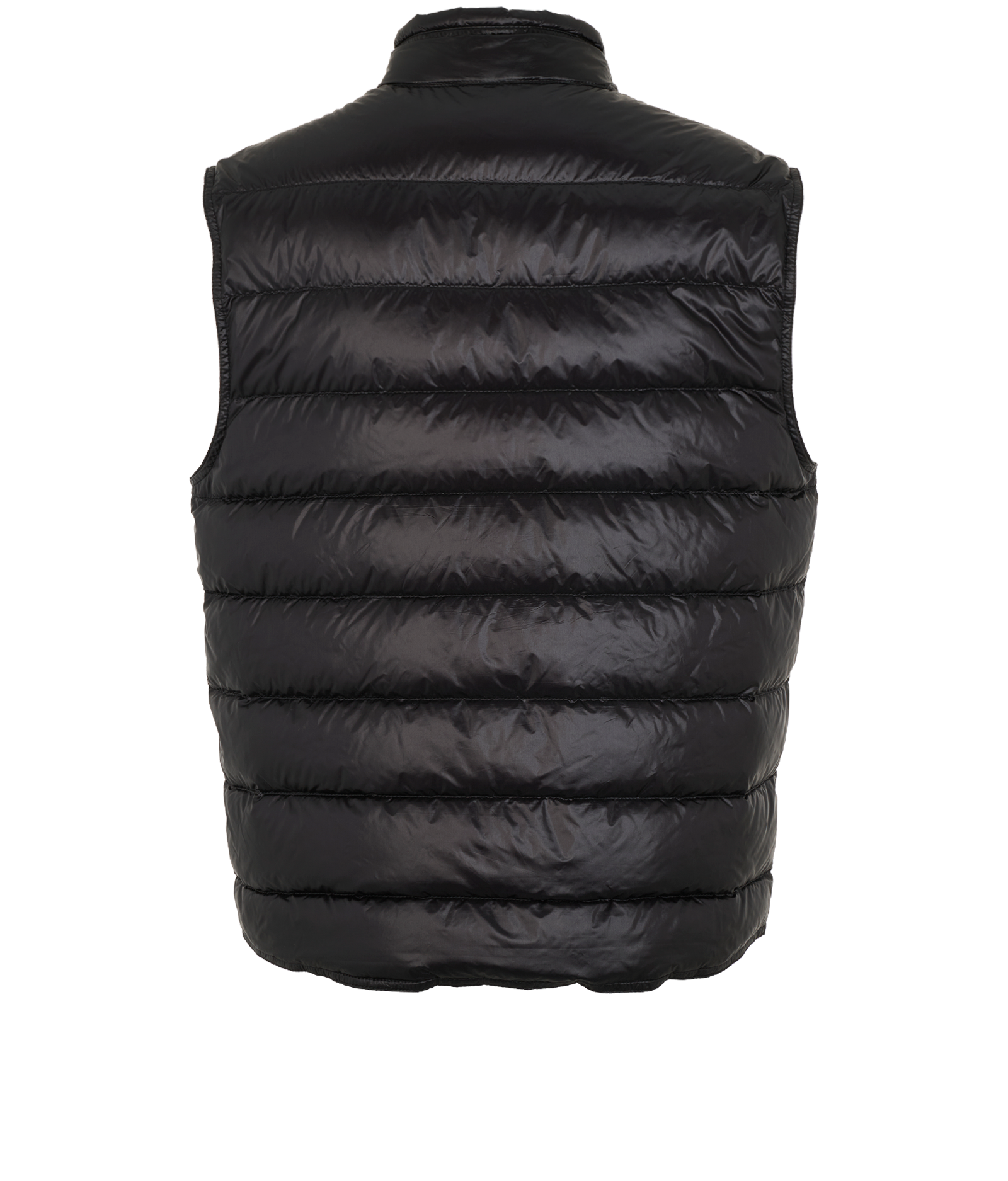 Moncler Gui Gilet, &pound;395, Clothing, Black, Down Feathers, Back view