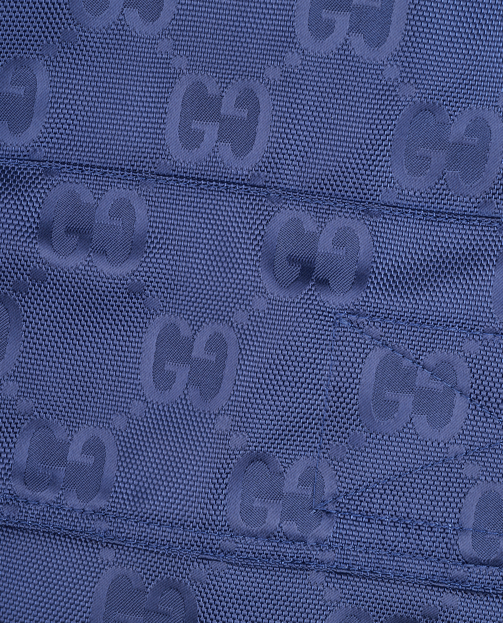 GG Print Hooded Windbreaker, &pound;450, Clothing, Blue, Polyester (Polymer), Other view