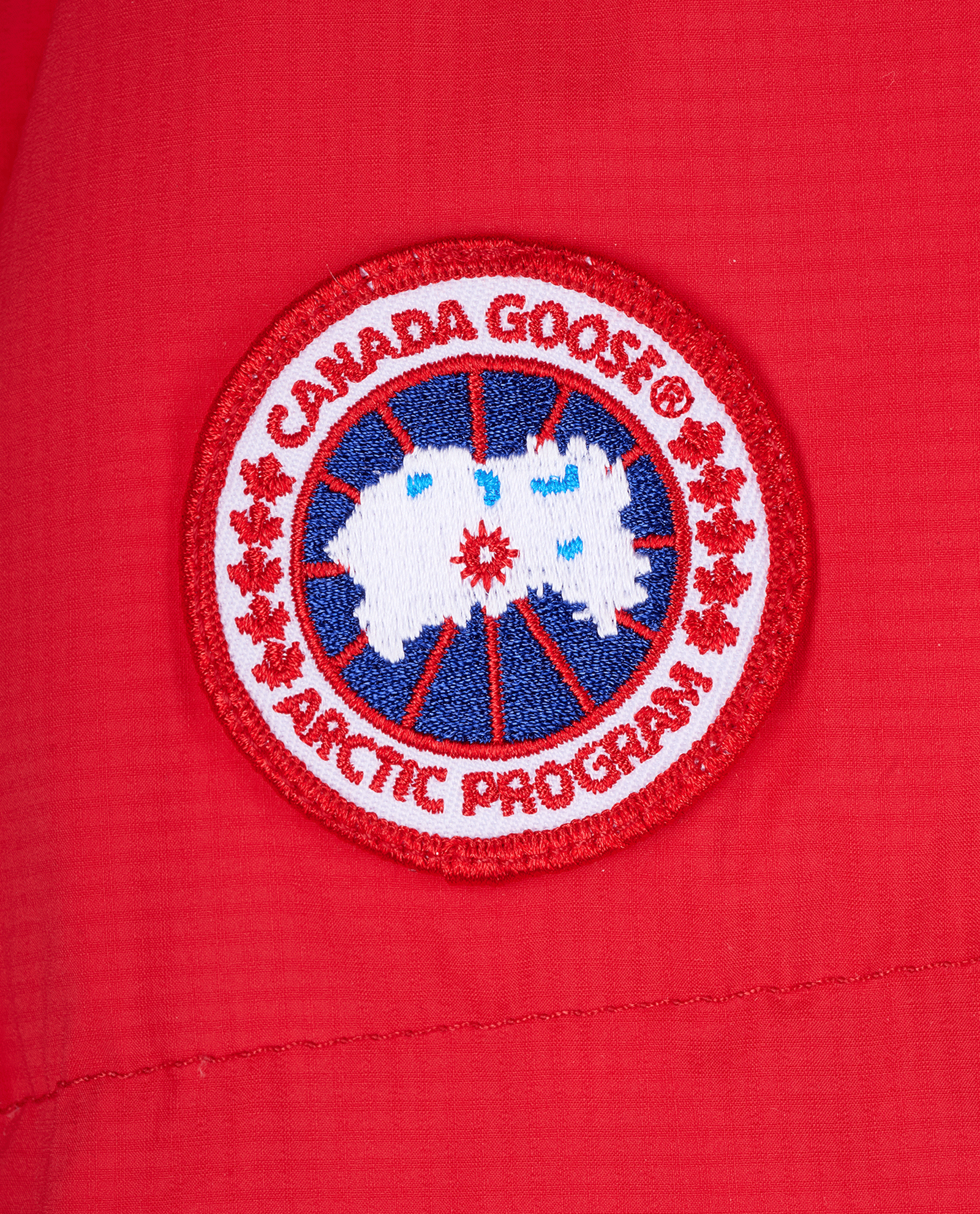 Canada Goose Armstrong Hooded Puffer Jacket, &pound;490, Clothing, Red, Polyester (Polymer), Other view