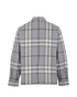 Burberry Harrington Check Jacket, &pound;320, Clothing, Grey, Cotton, Back view