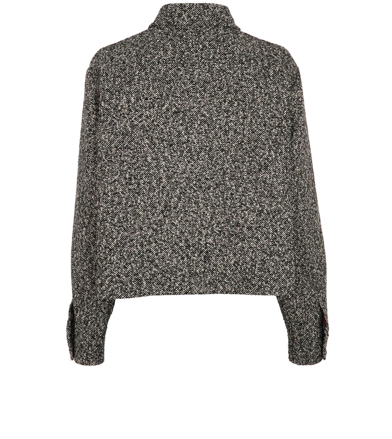 Max Mara 1951 Demien Jacket, &pound;250, Clothing, Black/White, Polyester (Polymer)/Wool, Back view