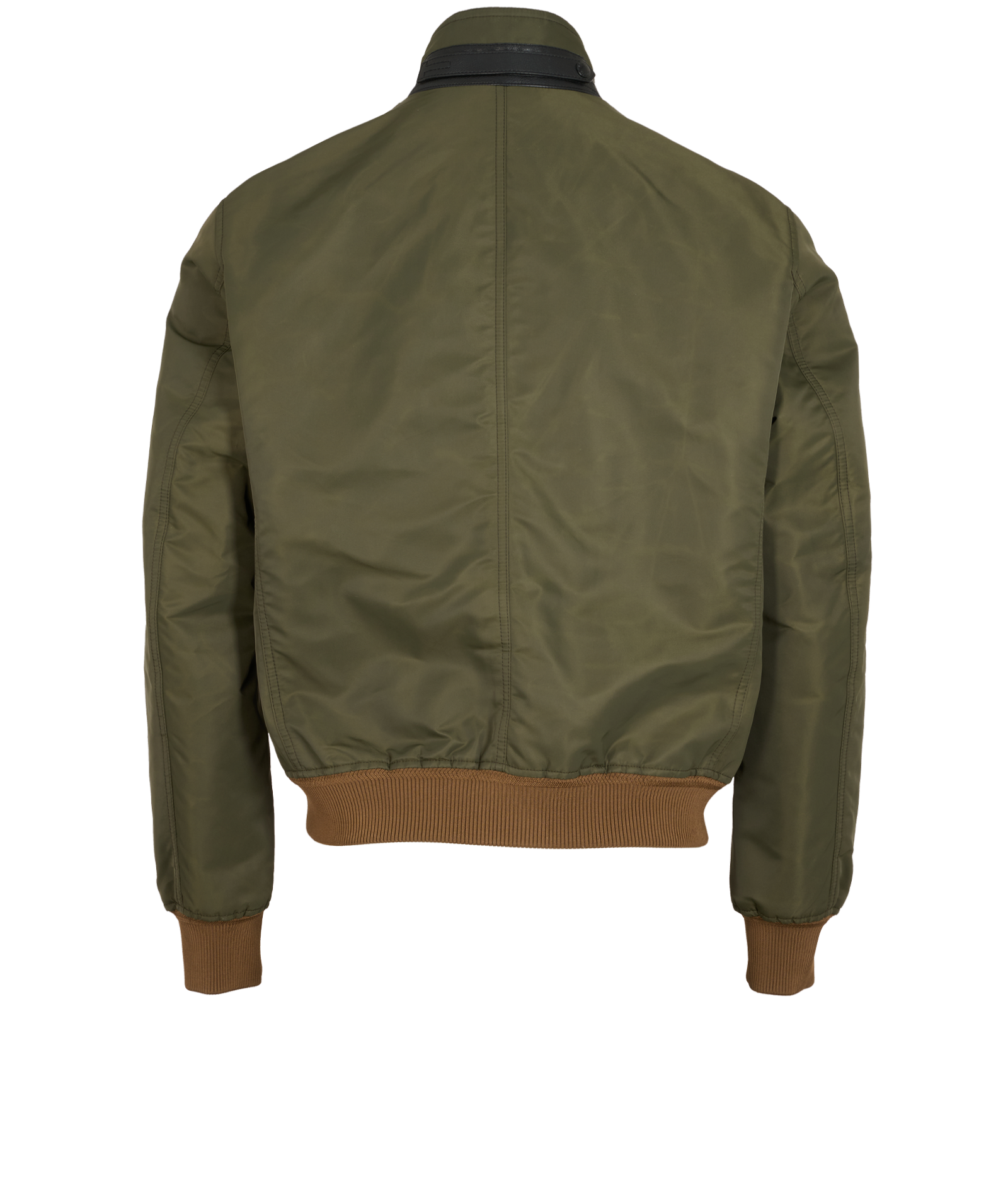Tom Ford Bomber Jacket, &pound;550, Clothing, Green, Polyester (Polymer), Back view