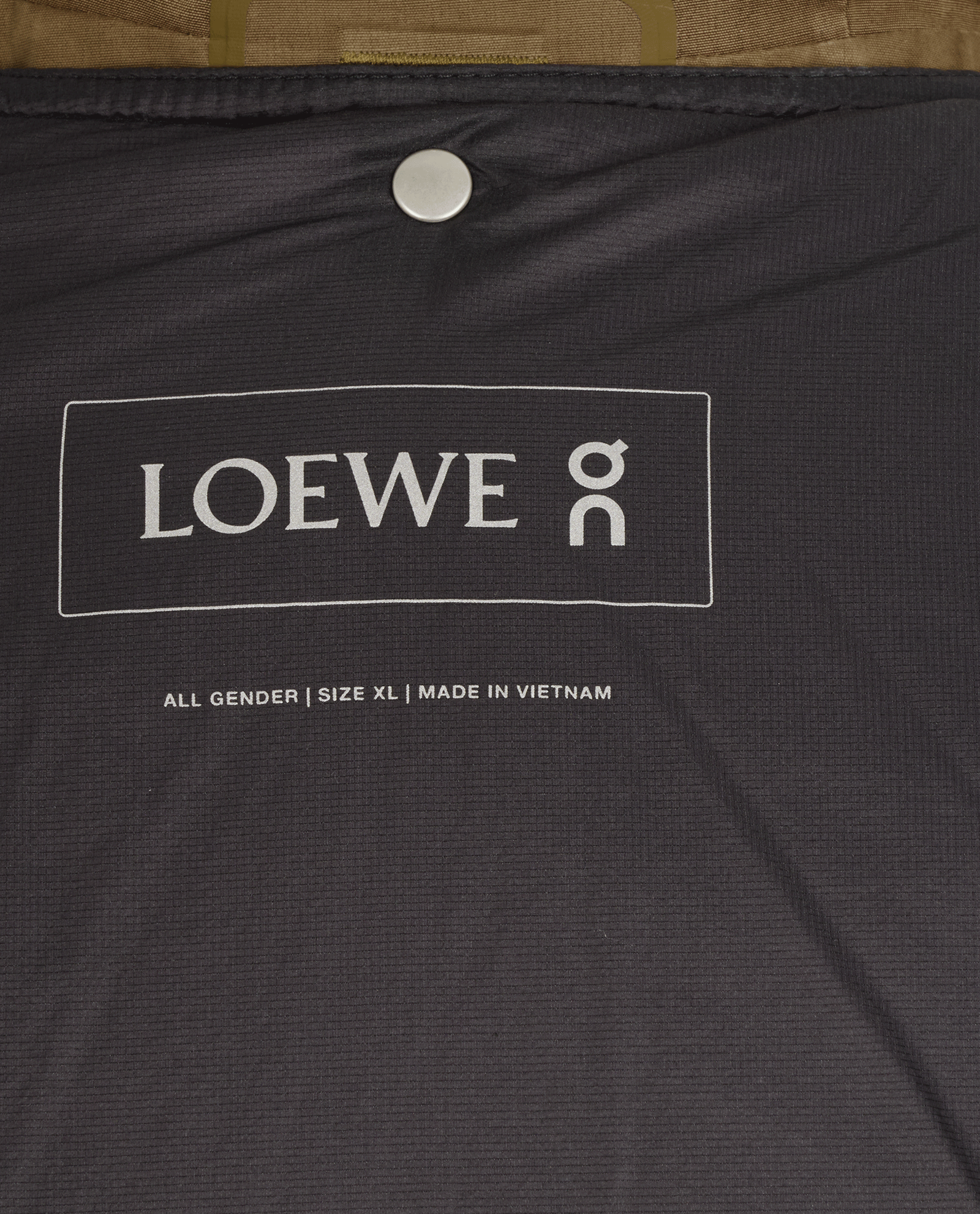 Loewe X On Short Parka, &pound;900, Clothing, Brown, Cotton/Polyester Mix, Other view