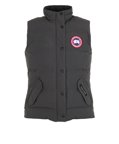 Canada Goose Freestyle Gilet, &pound;390, Clothing, Grey, Cotton/Polyester (Polymer), Front view