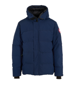 Canada Goose Macmillan Puffer Jacket, Mens, Poly/Down, Blue, Sz 2XL, 2*