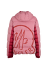 Moncler Pavlot Puffer Jacket, &pound;650, Clothing, Pink/Red, Down Feathers, Back view