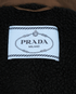 Prada Padded Logo Jacket, &pound;895, Clothing, Brown, Polyester (Polymer)/Shearling, Other view